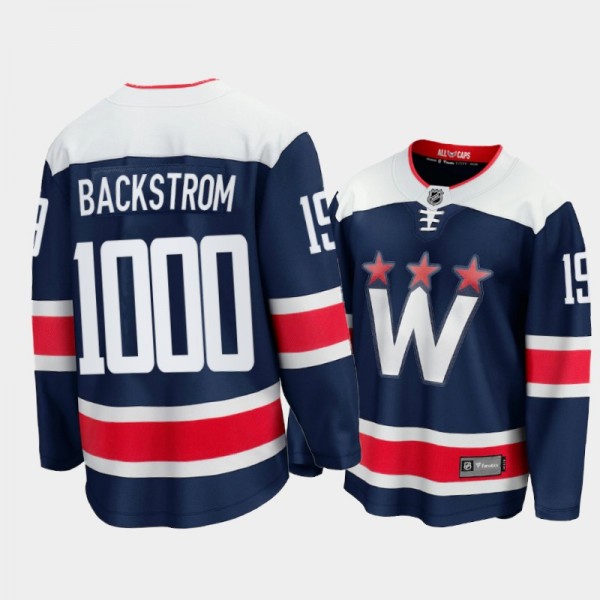 Men Washington Capitals Nicklas Backstrom #19 1000...