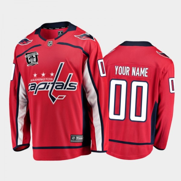 Men's Washington Capitals Honor Willie O'Ree Celebrate Equality MLK Jr. Day Red Jersey