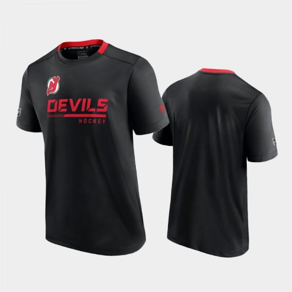 Men New Jersey Devils Locker Room Authentic Pro Bl...