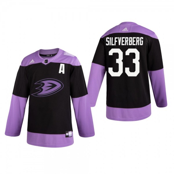 Jakob Silfverberg #33 Anaheim Ducks 2019 Hockey Fi...