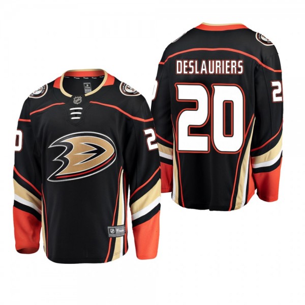 Anaheim Ducks Nicolas Deslauriers #20 Breakaway Pl...