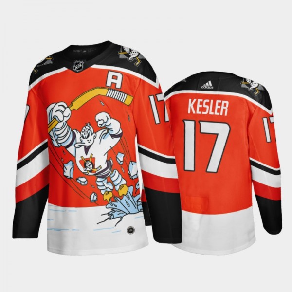 Anaheim Ducks Ryan Kesler #17 2021 Reverse Retro O...