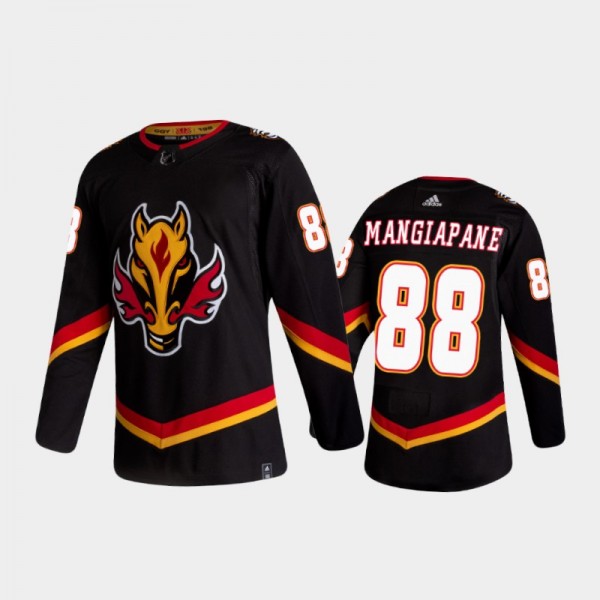 Men's Calgary Flames Andrew Mangiapane #88 Reverse...