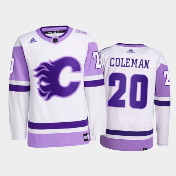 Blake Coleman #20 Calgary Flames 2021 HockeyFights...