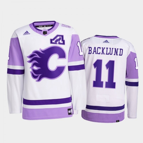 Mikael Backlund #11 Calgary Flames 2021 HockeyFigh...