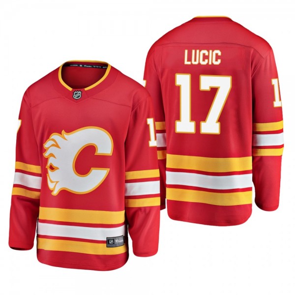 Calgary Flames Milan Lucic #17 Alternate Breakaway...