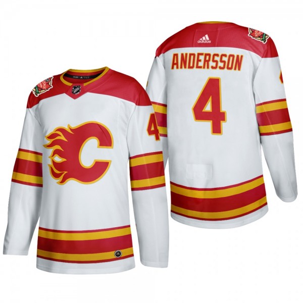 Rasmus Andersson #4 Calgary Flames Authentic 2019 ...