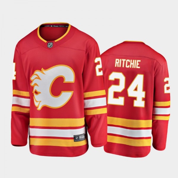 Brett Ritchie Calgary Flames Home Red 2021 Player ...