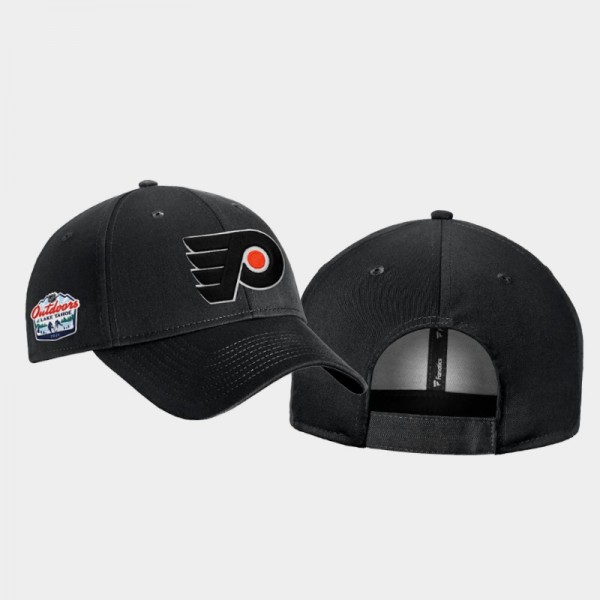 Men's Philadelphia Flyers 2021 Tahoe Winter Classic Structured Adjustable Black Hat