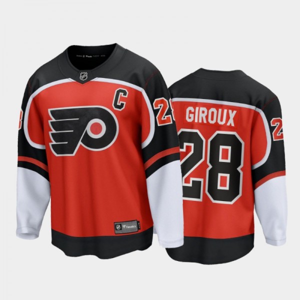 Men's Philadelphia Flyers Claude Giroux #28 Revers...