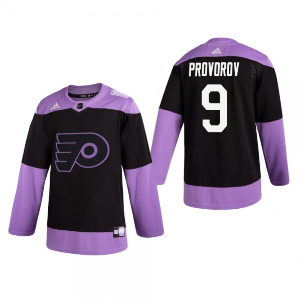 Ivan Provorov #9 Philadelphia Flyers 2019 Hockey F...