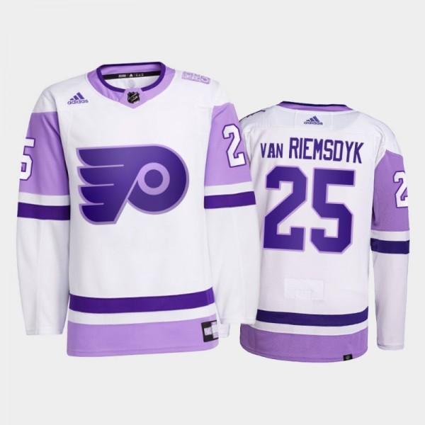 James van Riemsdyk #25 Philadelphia Flyers 2021 Ho...