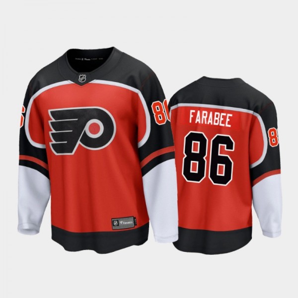 Men's Philadelphia Flyers Joel Farabee #86 Special...
