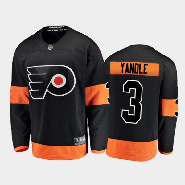 Philadelphia Flyers #3 Keith Yandle Alternate Black 2021 Player Jersey