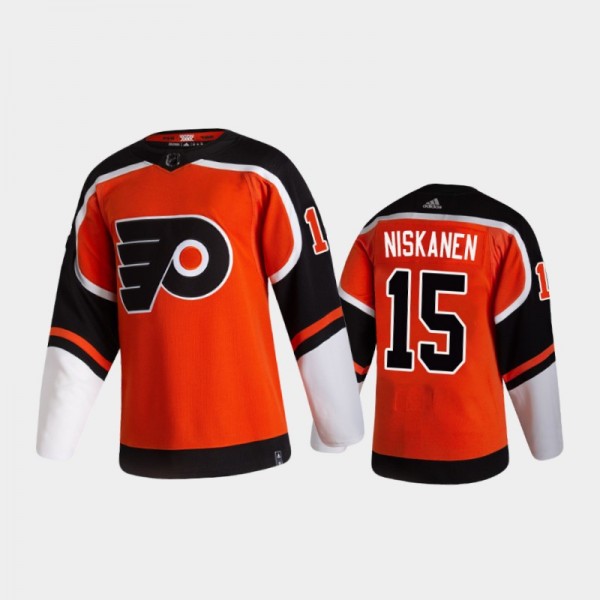 Men's Philadelphia Flyers Matt Niskanen #15 Revers...