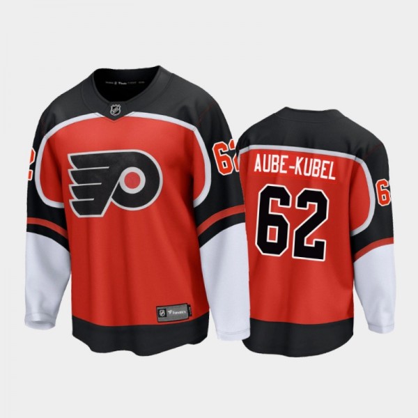 Men's Philadelphia Flyers Nicolas Aube-Kubel #62 S...