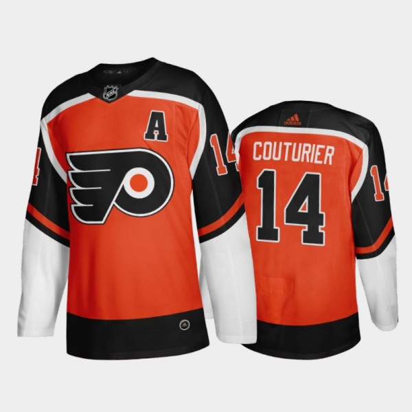 Philadelphia Flyers Sean Couturier #14 2021 Revers...