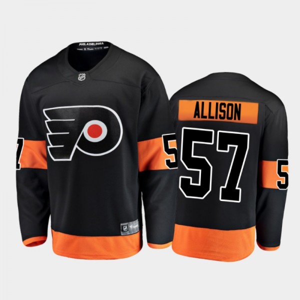 Men's Philadelphia Flyers Wade Allison #57 Alterna...