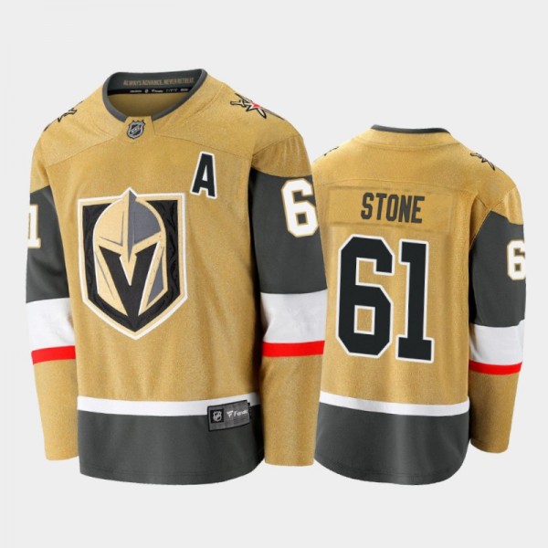 Vegas Golden Knights Mark Stone #61 Alternate Gold...