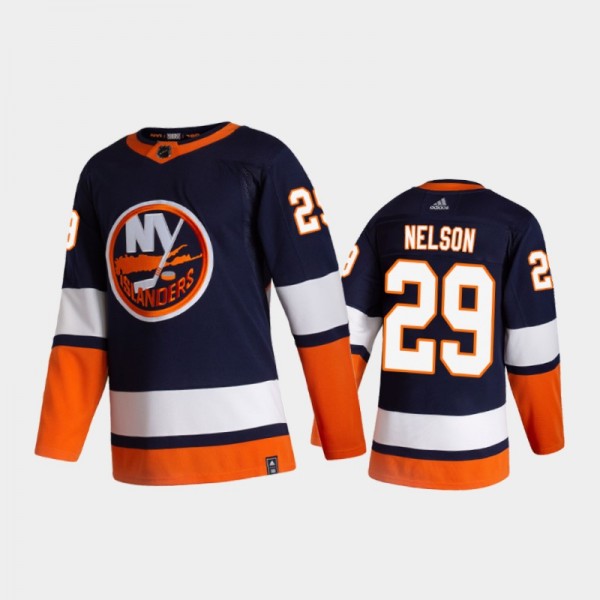 Men's New York Islanders Brock Nelson #29 Reverse ...