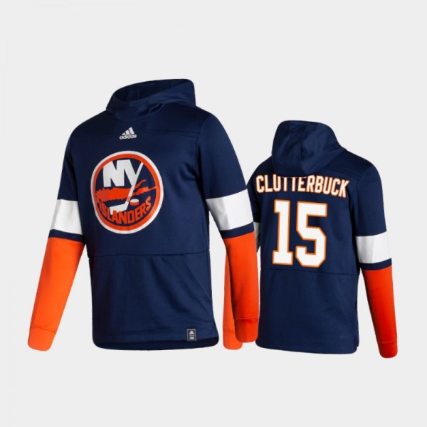 Men's New York Islanders Cal Clutterbuck #15 Authe...
