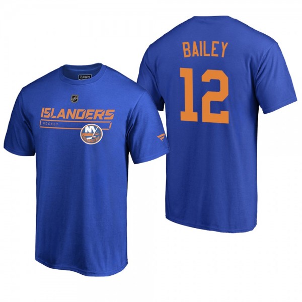 Islanders Josh Bailey #12 Rinkside Collection Prime Cheap Authentic Pro T-shirt Royal