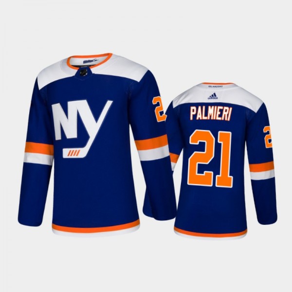 Men's New York Islanders Kyle Palmieri #21 Alternate Blue 2021 Jersey