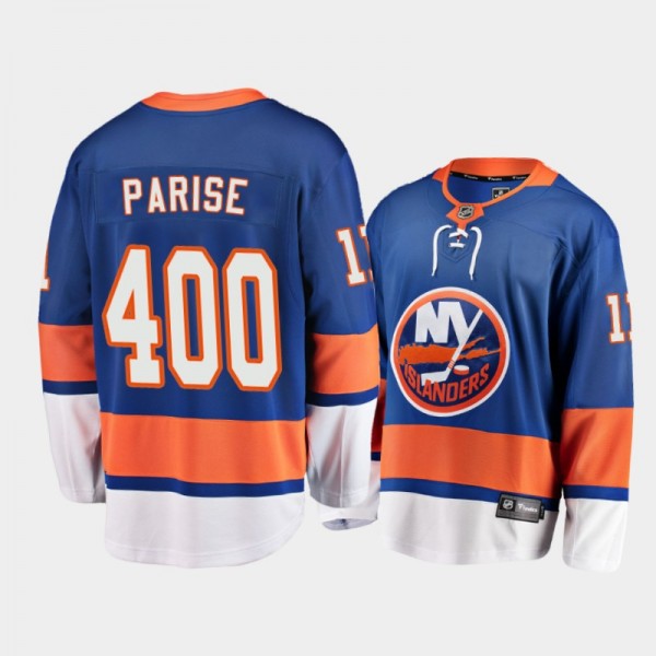 Zach Parise New York Islanders 400 Career Goals Ro...