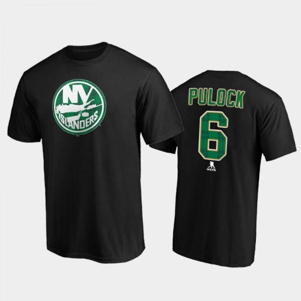 Men New York Islanders Ryan Pulock #6 Emerald Plai...