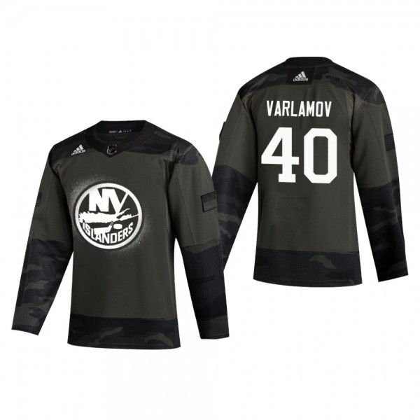 New York Islanders Semyon Varlamov #40 2019 Vetera...