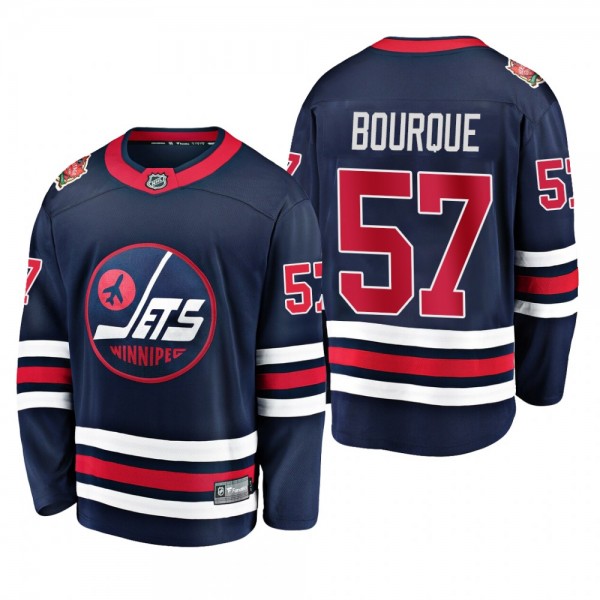 Winnipeg Jets Gabriel Bourque #57 2019 Heritage Cl...