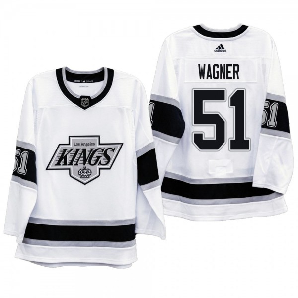 Kings #51 Austin Wagner 90s Era Heritage White Jer...