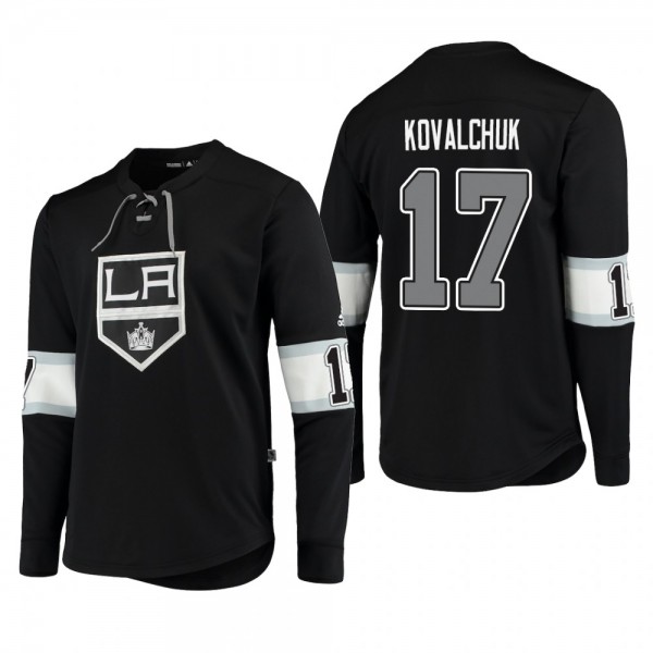 Kings Ilya Kovalchuk #17 Platinum Long Sleeve 2018...