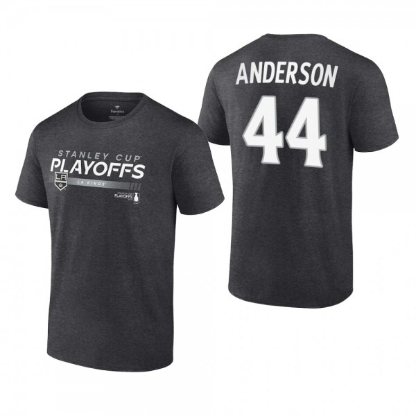 Mikey Anderson 2022 Stanley Cup Playoffs Charcoal ...