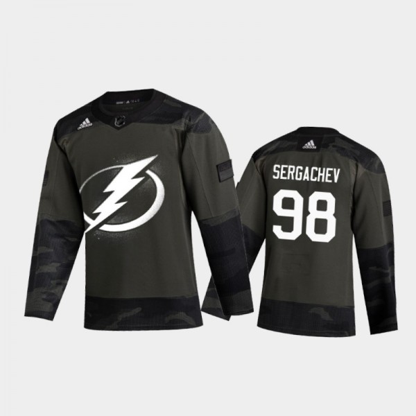 Tampa Bay Lightning Mikhail Sergachev #98 2019 Vet...
