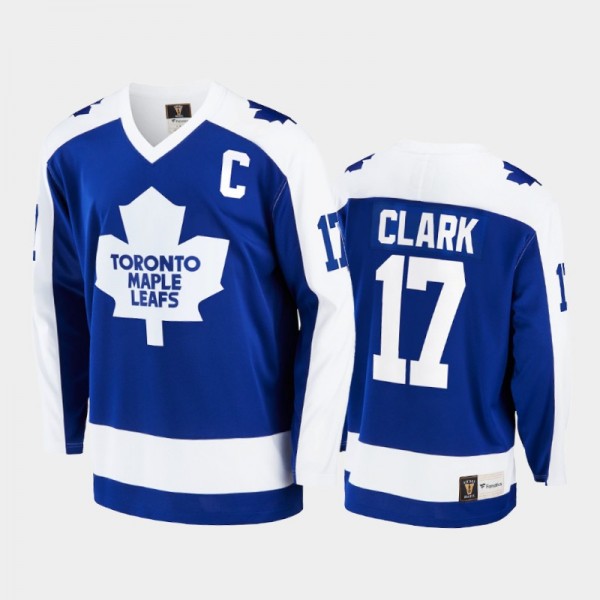 Wendel Clark Toronto Maple Leafs Retired Player Bl...