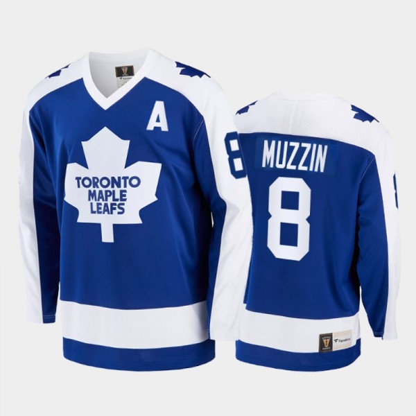 Jake Muzzin Toronto Maple Leafs Vintage Blue Replica Jersey