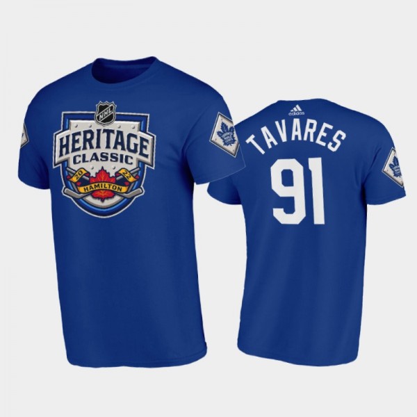 Men Toronto Maple Leafs John Tavares #91 2022 Heri...