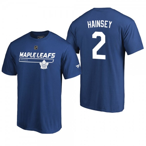 Men's Toronto Maple Leafs Ron Hainsey #2 Rinkside ...
