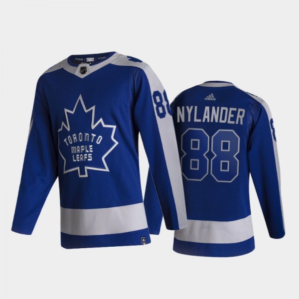 Men Toronto Maple Leafs William Nylander #88 Rever...