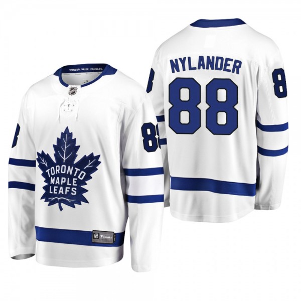 Toronto Maple Leafs William Nylander #88 Away Brea...