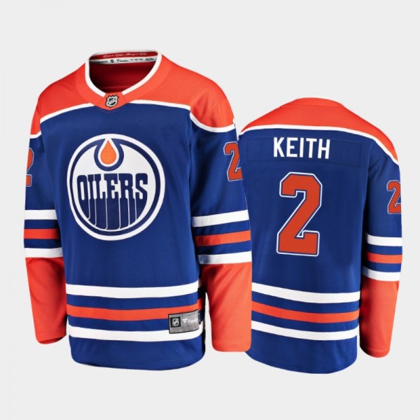 Edmonton Oilers #2 Duncan Keith Alternate Royal 20...