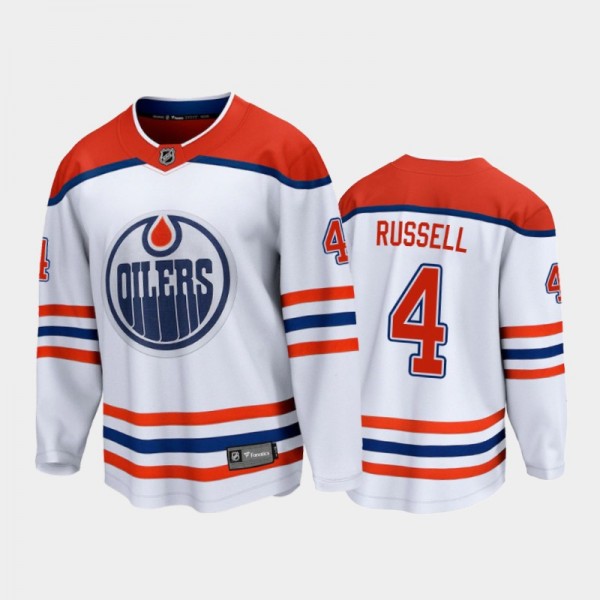 Men's Edmonton Oilers Kris Russell #4 Special Edit...