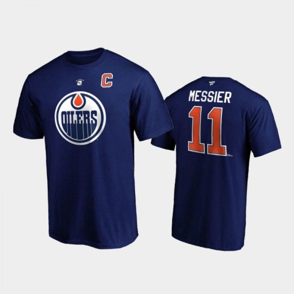 Men's Edmonton Oilers Mark Messier #11 Retired Pla...