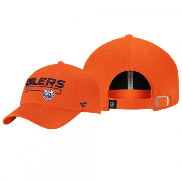 Edmonton Oilers Orange Authentic Pro Rinkside Fund...