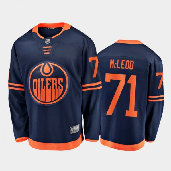Men's Edmonton Oilers Ryan McLeod #71 Alternate Na...