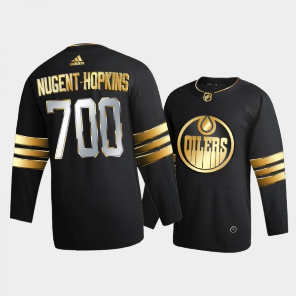 Oilers Ryan Nugent-Hopkins #93 700 Career Games Bl...