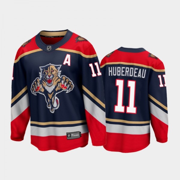 Men's Florida Panthers Jonathan Huberdeau #11 Special Edition Blue 2021 Jersey