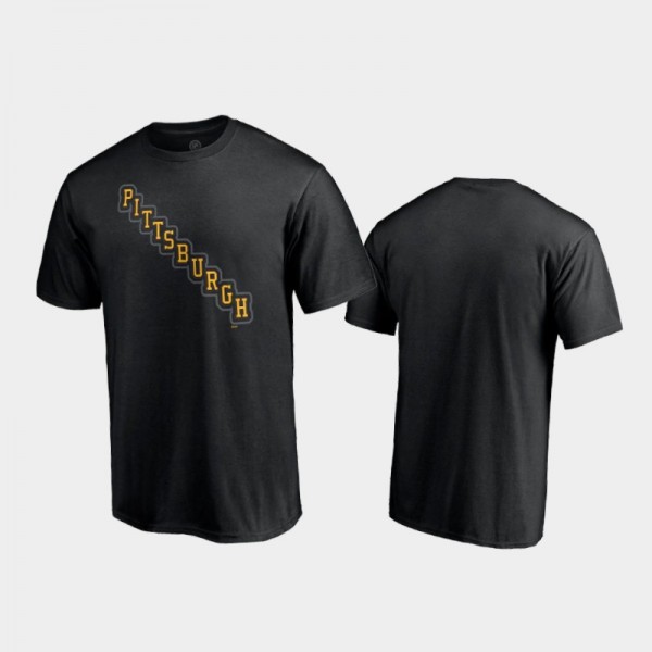 Men's Pittsburgh Penguins Special Edition Secondary Logo Black T-Shirt