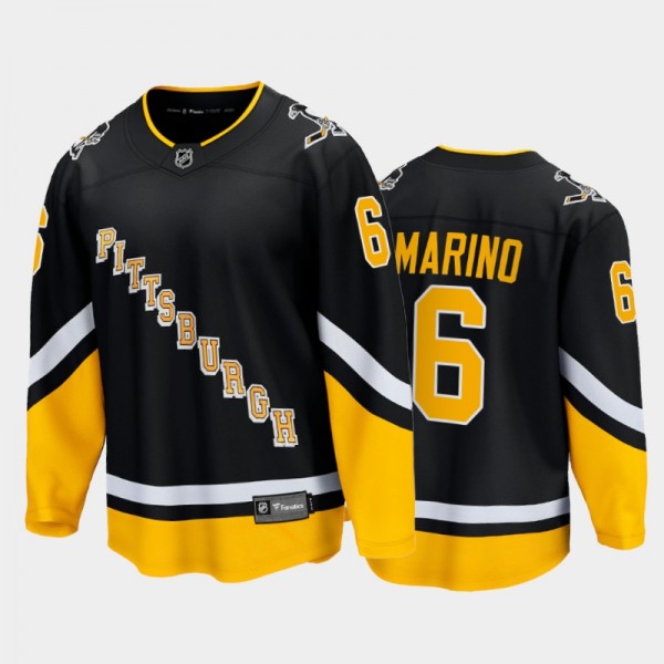 John Marino #6 Pittsburgh Penguins Alternate 2021-...